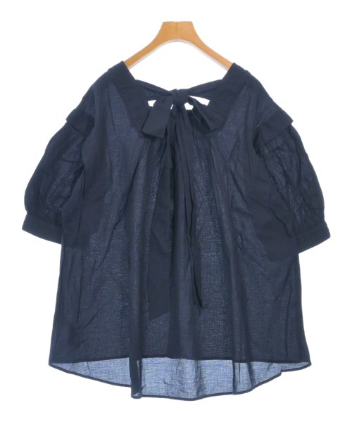 niko and...（ニコアンド）ブラウス 紺 サイズ:M レディース/2200610926129
