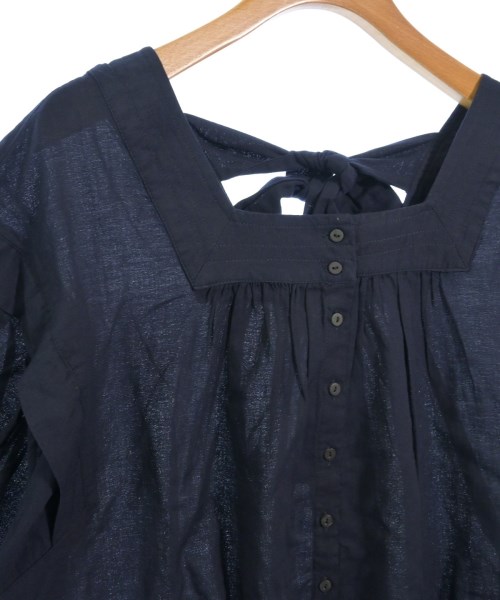 niko and...（ニコアンド）ブラウス 紺 サイズ:M レディース/2200610926129