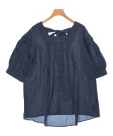 niko and...（ニコアンド）ブラウス 紺 サイズ:M レディース/2200610926129