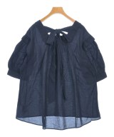 niko and...（ニコアンド）ブラウス 紺 サイズ:M レディース/2200610926129