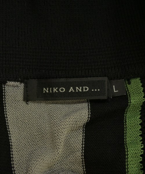 niko and...（ニコアンド）ニット・セーター 黒 サイズ:L メンズ/2200619622138