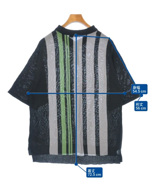 niko and...（ニコアンド）ニット・セーター 黒 サイズ:L メンズ/2200619622138