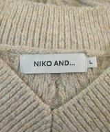 niko and...（ニコアンド）ニット・セーター ベージュ サイズ:L メンズ/2200620267038