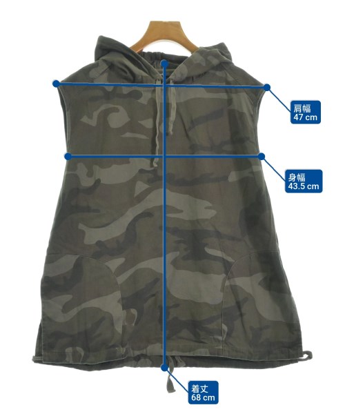 niko and...（ニコアンド）ベスト グレー サイズ:M レディース/2200608006079