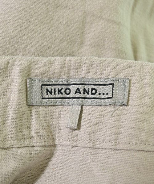 niko and...（ニコアンド）ワンピース ベージュ サイズ:4(L位) レディース/2200604630063