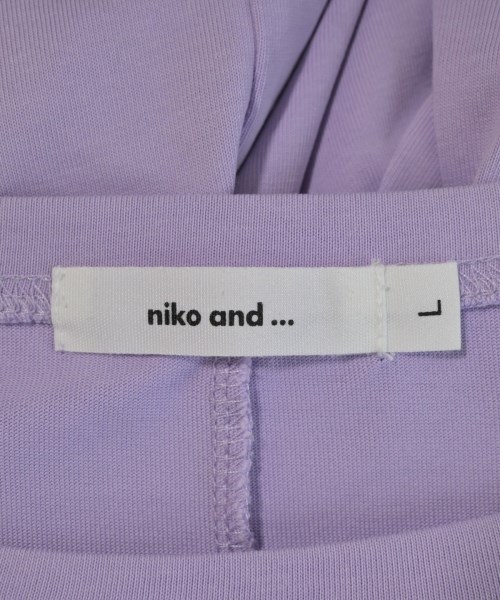 niko and...（ニコアンド）ノースリーブ 紫 サイズ:L レディース/2200603822018
