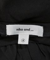 niko and...（ニコアンド）ワンピース 黒 サイズ:4(L位) レディース/2200669770049