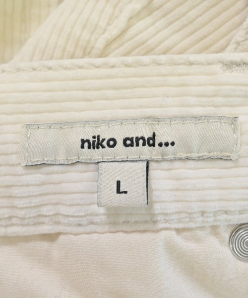 niko and...（ニコアンド）その他 白 サイズ:L レディース/2200665395260