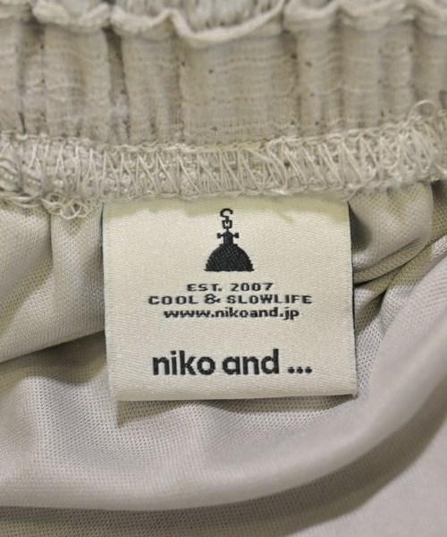 niko and...（ニコアンド）ロング・マキシ丈スカート ピンク サイズ:F レディース/2200665395413