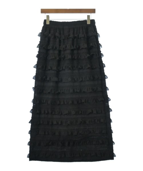 niko and...（ニコアンド）ロング・マキシ丈スカート 黒 サイズ:F レディース/2200665395420