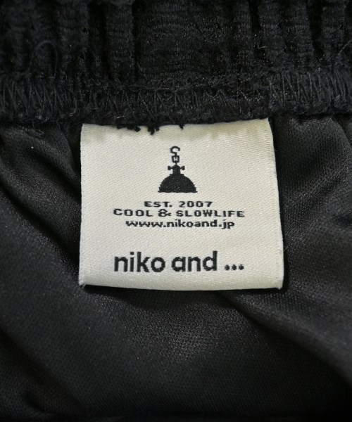 niko and...（ニコアンド）ロング・マキシ丈スカート 黒 サイズ:F レディース/2200665395420