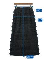 niko and...（ニコアンド）ロング・マキシ丈スカート 黒 サイズ:F レディース/2200665395420