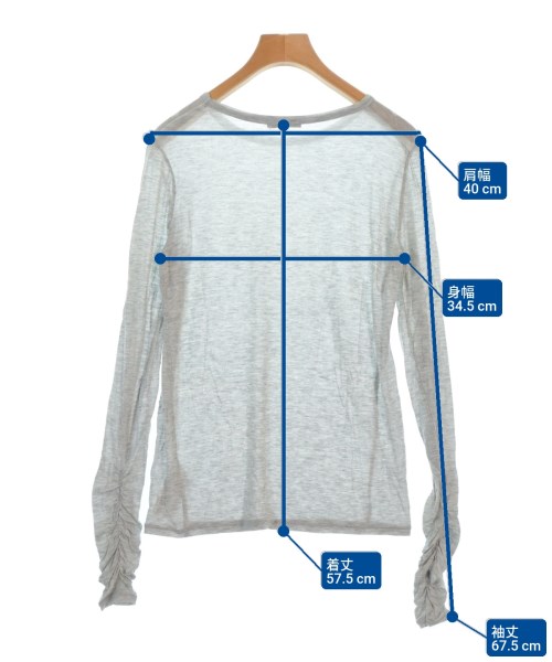 niko and...（ニコアンド）Tシャツ・カットソー グレー サイズ:F レディース/2200665395659