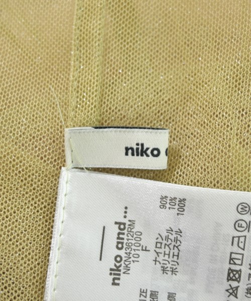 niko and...（ニコアンド）カジュアルシャツ カーキ サイズ:F レディース/2200670386055