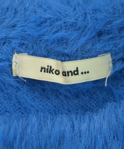 niko and...（ニコアンド）ニット・セーター 青 サイズ:M レディース/2200675058131