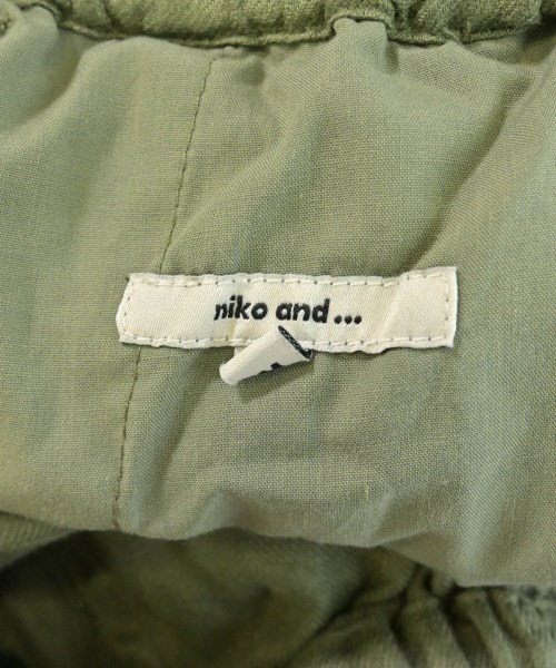 niko and...（ニコアンド）カーゴパンツ カーキ サイズ:M レディース/2200675933063