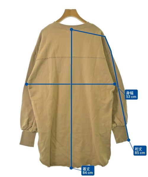 niko and...（ニコアンド）スウェット ベージュ サイズ:F レディース/2200669343113