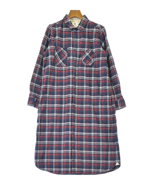 niko and...(ニコアンド)シャツワンピース 紺 サイズ:F/2200674080126