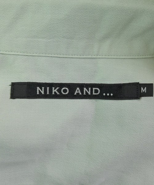 niko and...（ニコアンド）カジュアルシャツ 青 サイズ:M レディース/2200677905068