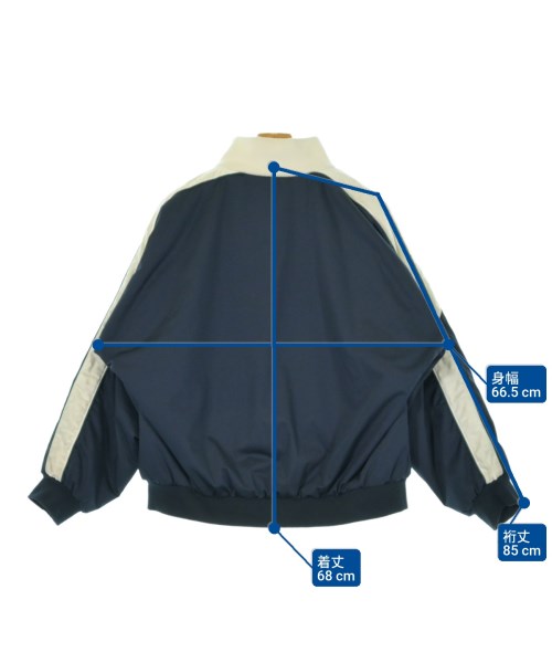 niko and...（ニコアンド）ダウンジャケット/ダウンベスト 紺 サイズ:F メンズ/2200678095041