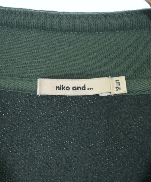 niko and...（ニコアンド）スウェット 緑 サイズ:S レディース/2200678095072