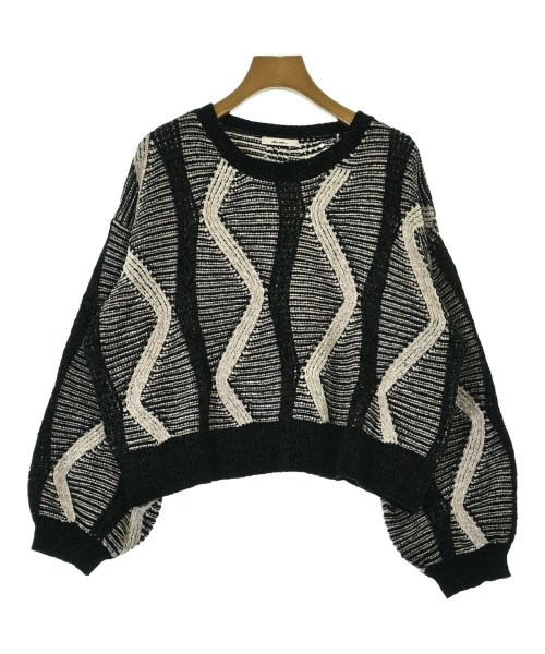 niko and...(ニコアンド)ニット・セーター 黒 サイズ:M/2200676567021