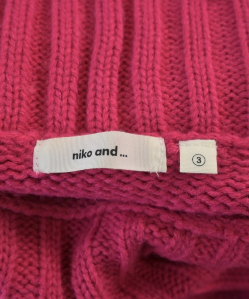 niko and...（ニコアンド）ニット・セーター ピンク サイズ:M レディース/2200677053042
