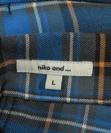 niko and...（ニコアンド）ロング・マキシ丈スカート 青 サイズ:L レディース/2200676651089