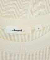 niko and...（ニコアンド）Tシャツ・カットソー 白 サイズ:L レディース/2200678481196
