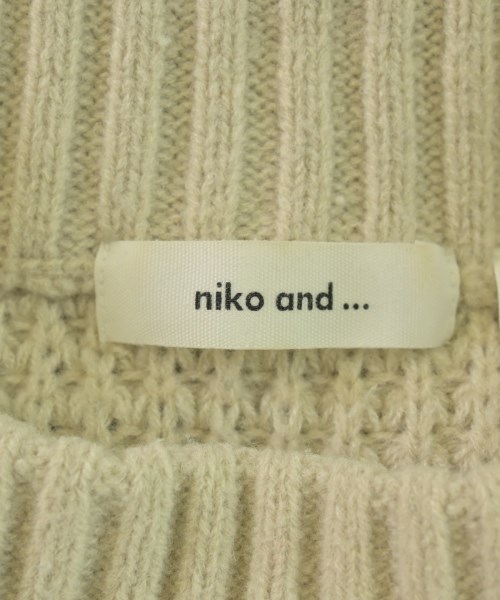niko and...（ニコアンド）ニット・セーター ベージュ サイズ:3(M位) レディース/2200690150032
