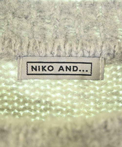 niko and...（ニコアンド）ニット・セーター グレー サイズ:F レディース/2200681028081