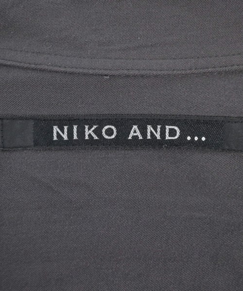 niko and...（ニコアンド）カジュアルシャツ 茶 サイズ:3(M位) メンズ/2200698075191