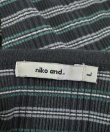 niko and...（ニコアンド）Tシャツ・カットソー 黒 サイズ:L メンズ/2200692333051