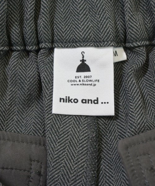 niko and...（ニコアンド）ショートパンツ グレー サイズ:M レディース/2200692333105