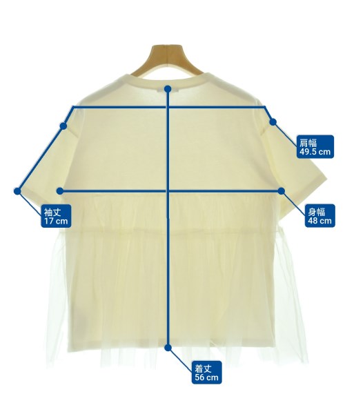 niko and...（ニコアンド）Tシャツ・カットソー 白 サイズ:L レディース/2200698400047