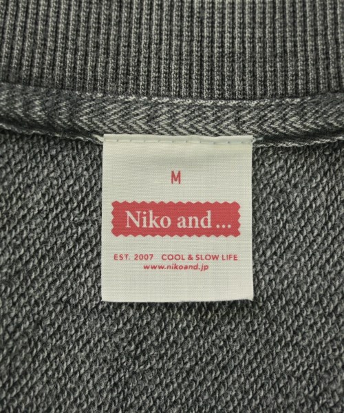 niko and...（ニコアンド）スウェット グレー サイズ:M レディース/2200694749010