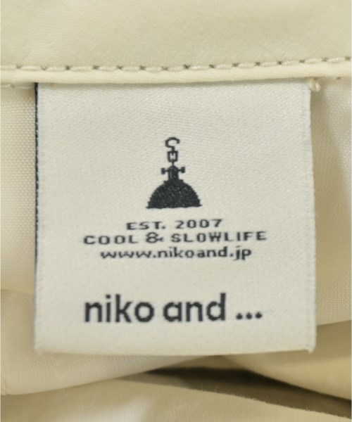 niko and...（ニコアンド）トレンチコート 白 サイズ:M レディース/2200693415015