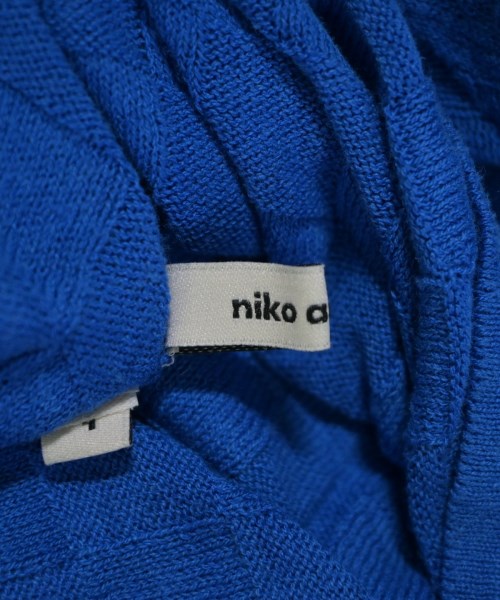 niko and...（ニコアンド）カーディガン 青 サイズ:L レディース/2200695705077