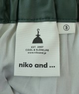 niko and...（ニコアンド）ロング・マキシ丈スカート 緑 サイズ:3(M位) レディース/2200697484062