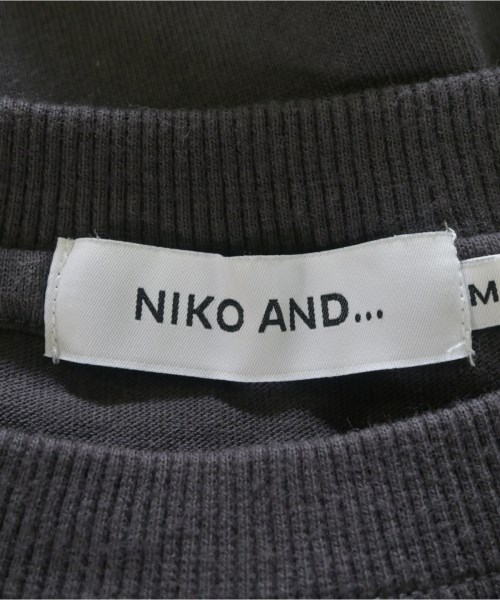 niko and...（ニコアンド）Tシャツ・カットソー グレー サイズ:M メンズ/2200699230117