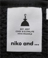 niko and...（ニコアンド）スウェット 黒 サイズ:3(M位) レディース/2200647398043