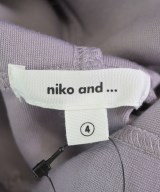 niko and...（ニコアンド）ワンピース 紫 サイズ:4(L位) レディース/2200649563050
