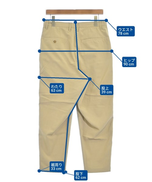 niko and...（ニコアンド）スラックス ベージュ サイズ:3(M位) レディース/2200655302049