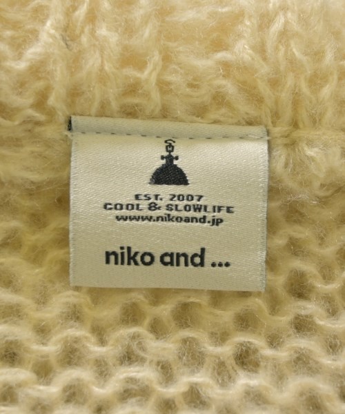 niko and...（ニコアンド）ニット・セーター ベージュ サイズ:F レディース/2200649078042