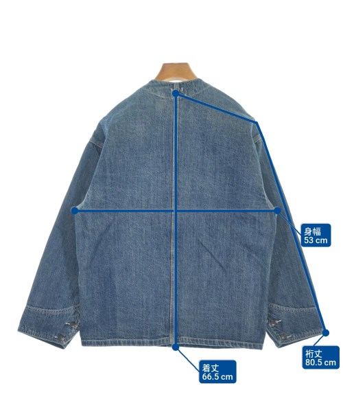 niko and...（ニコアンド）デニムジャケット 青 サイズ:M メンズ/2200649934034