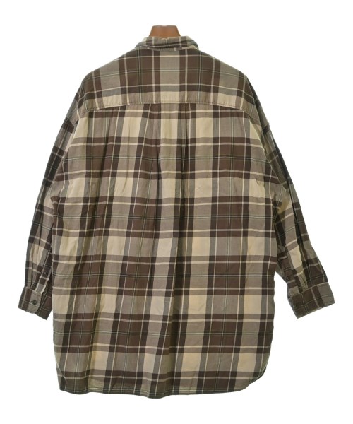 niko and...（ニコアンド）カジュアルシャツ 茶 サイズ:4(L位) メンズ/2200654249048