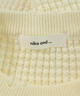 niko and...（ニコアンド）Tシャツ・カットソー 白 サイズ:F レディース/2200655952121
