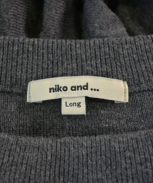 niko and...（ニコアンド）ワンピース グレー サイズ:L レディース/2200660275093