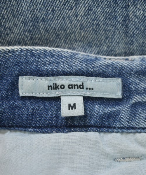 niko and...（ニコアンド）デニムパンツ 青 サイズ:M レディース/2200656738069