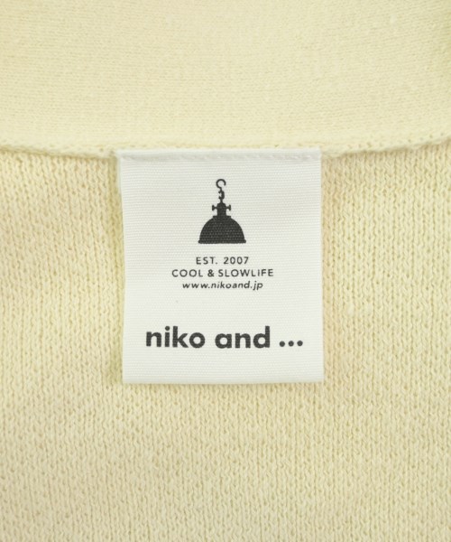 niko and...（ニコアンド）カーディガン 白 サイズ:F レディース/2200659902023